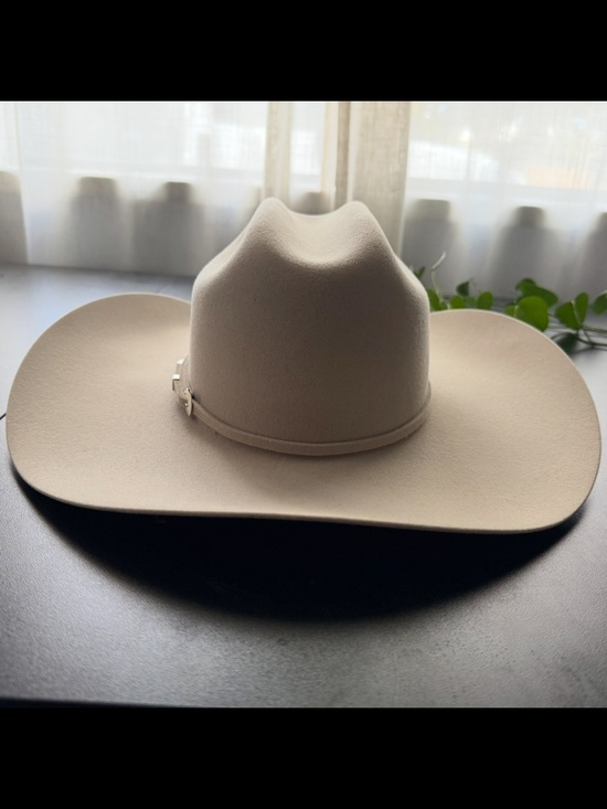Serratelli Silver Belly 6X Beaver Cowboy Felt Hat size 7 1/8 or 57 main image 14